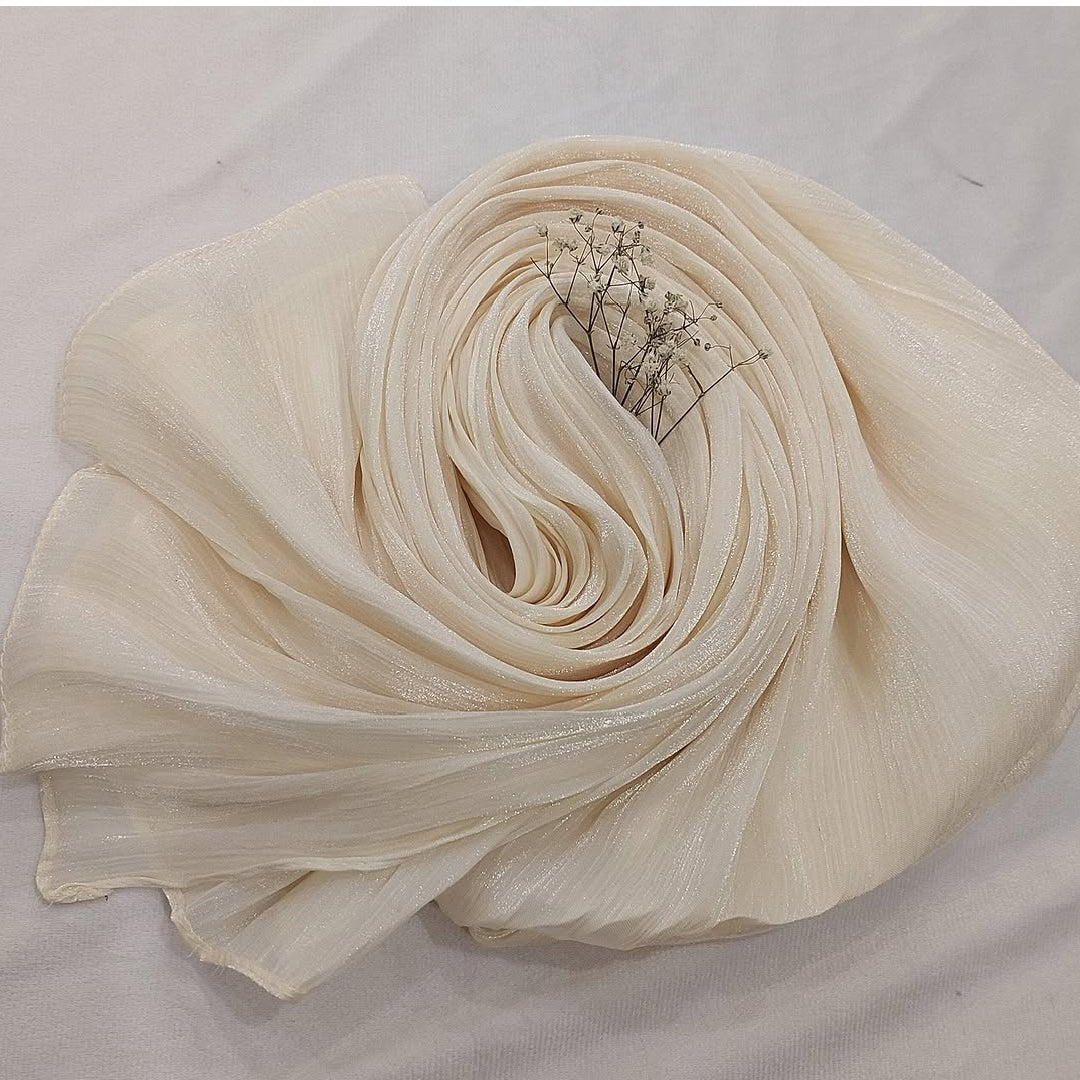 Metallic Chiffon Georgette
