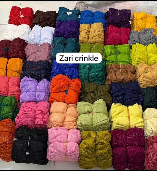 Crinkled Georgette