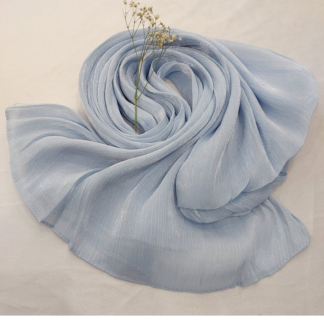 Metallic Chiffon Georgette