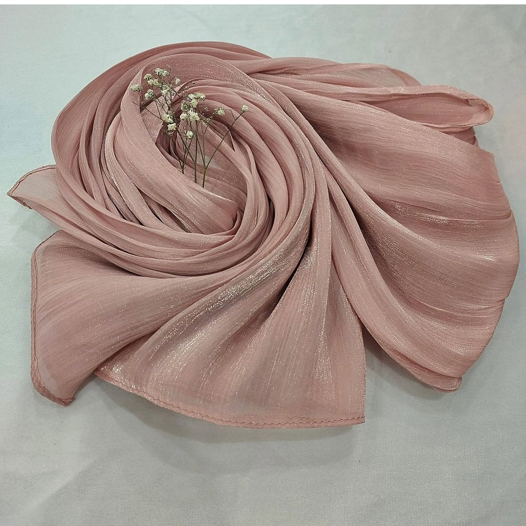 Metallic Chiffon Georgette