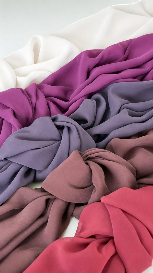 Plain Georgette