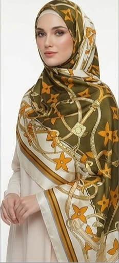 Printed Silk Staller