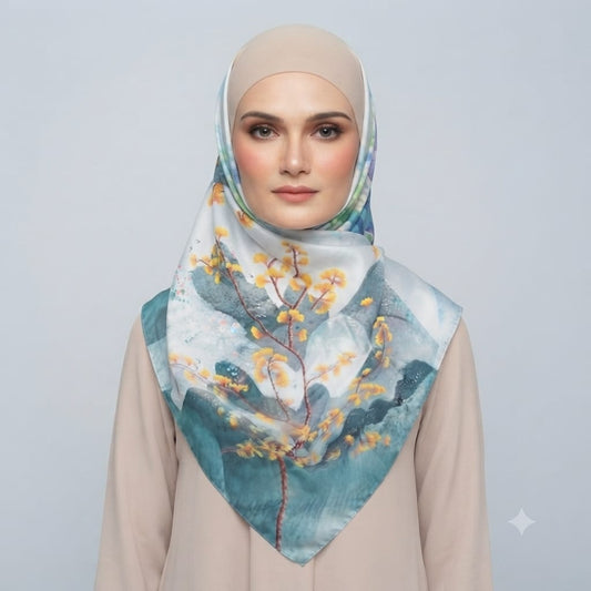 Printed Silk Staller